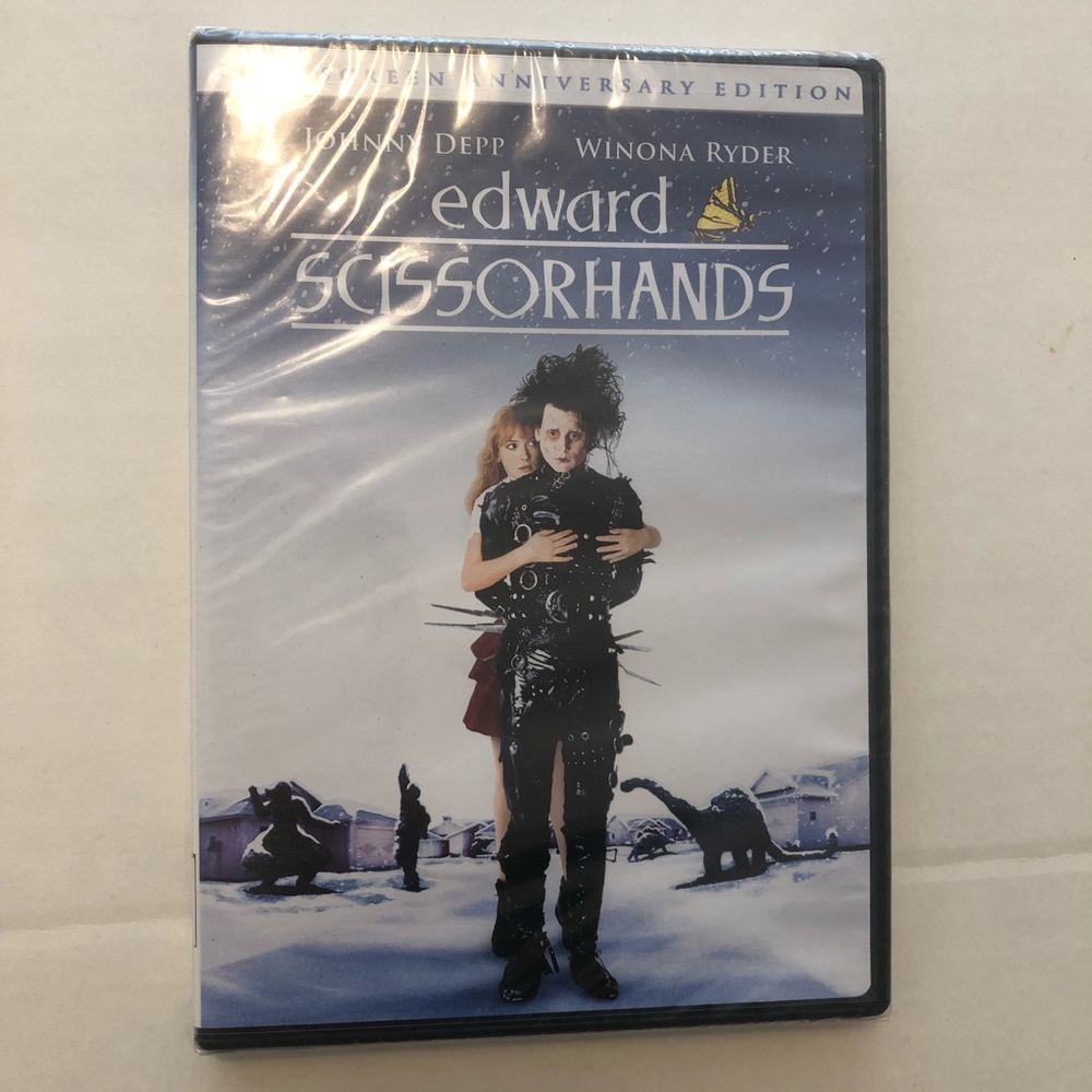 New Edward Scissorhands Full Screen DVD